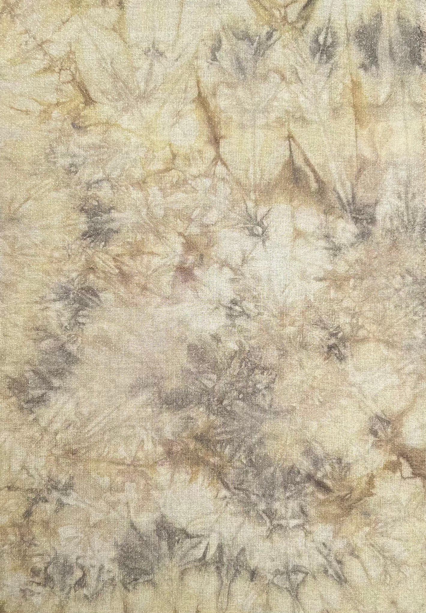 28 count opalescent linen 18” x 27”