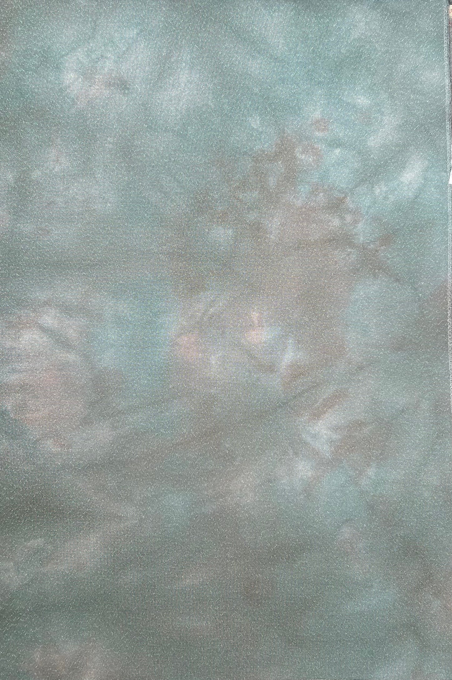 32 count opalescent evenweave 18” x 27”