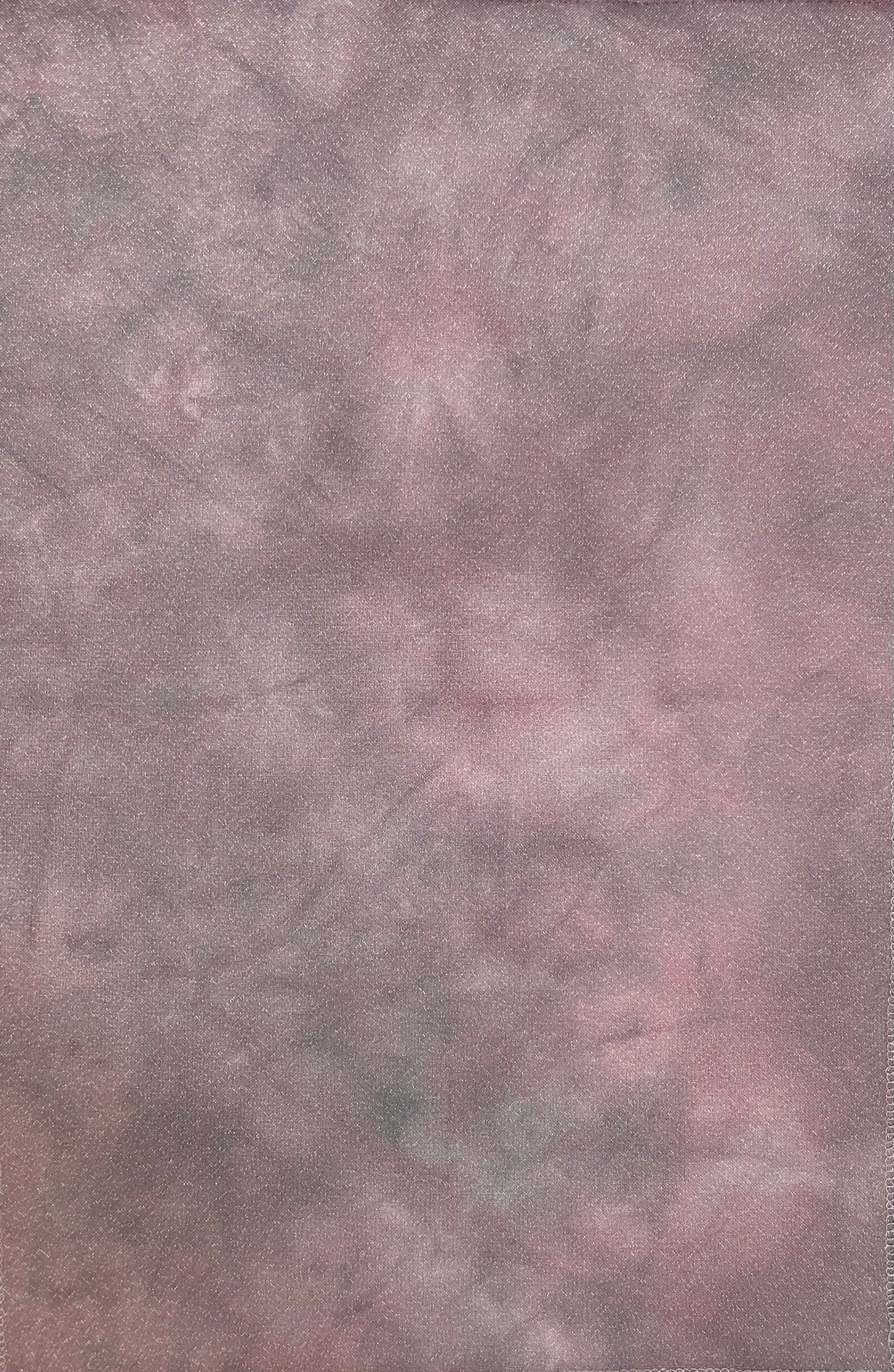 32 count opalescent evenweave 18” x 27”