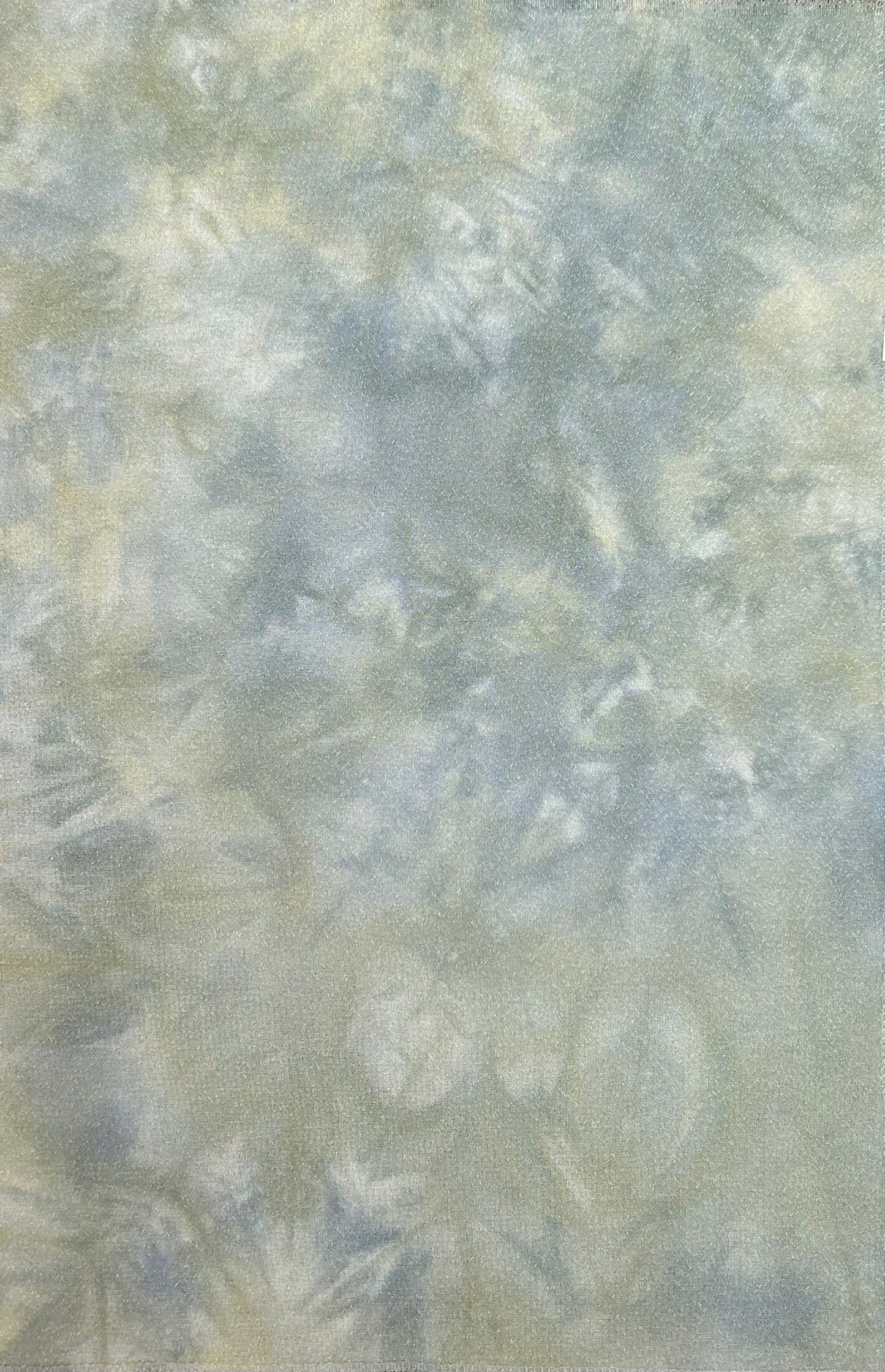 32 count opalescent evenweave 18” x 27”