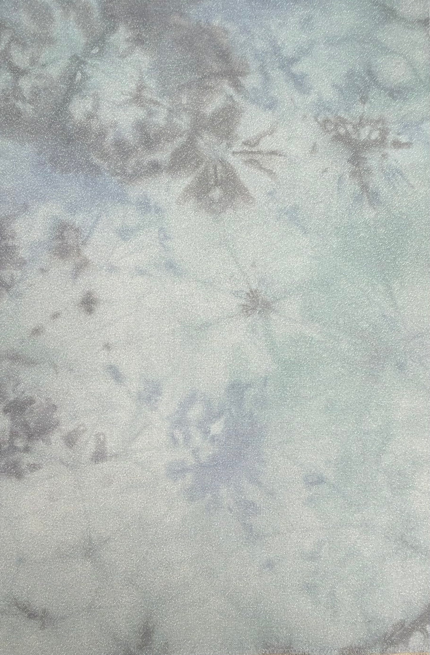 28 count opalescent evenweave 18” x 27”