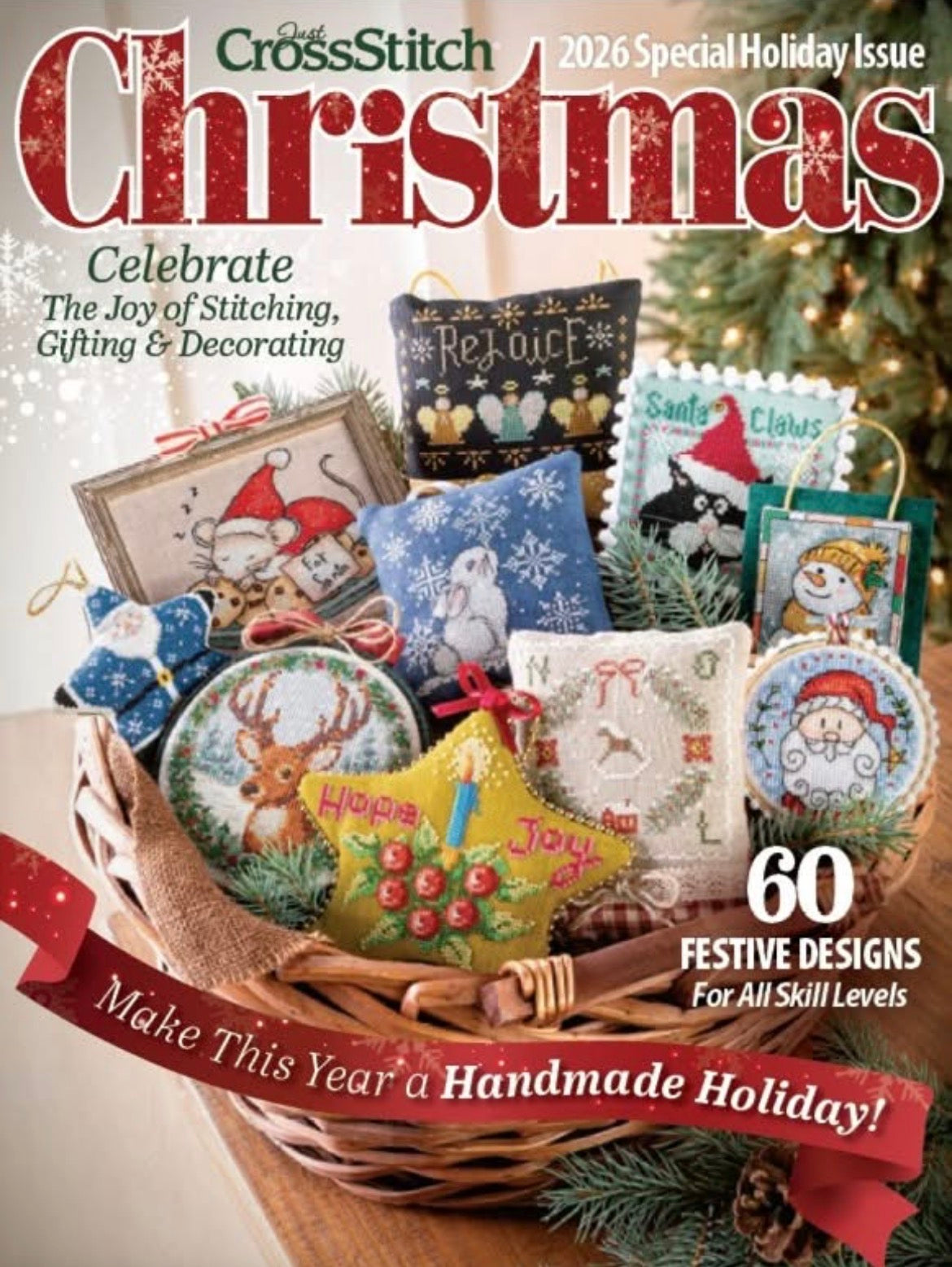PRE ORDER (Deposit Only) Just CrossStitch Christmas 2026 magazine