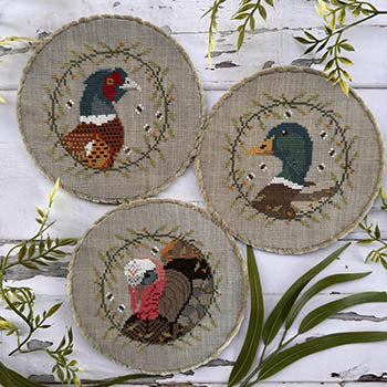 Colorful / Colourful Birds Trio