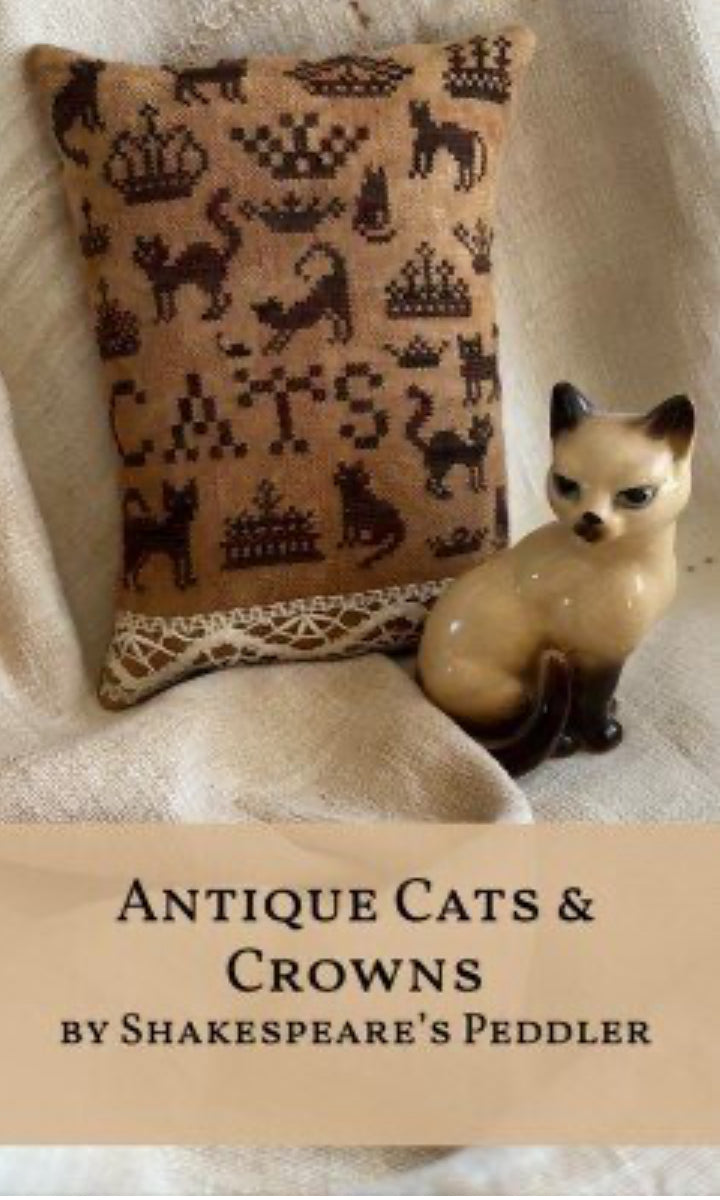 Antique Cats & Crowns
