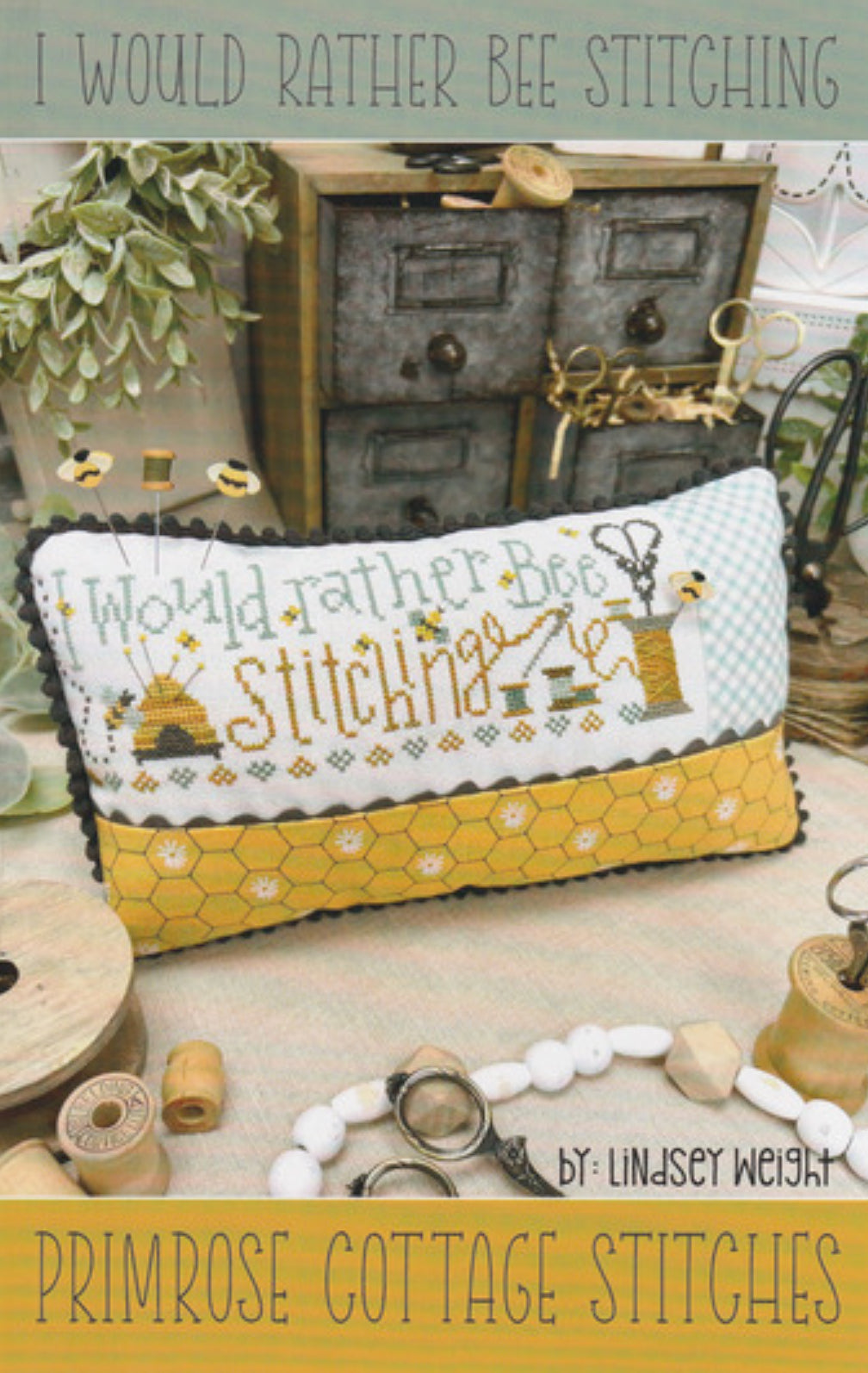 I Would Rather Bee Stitching