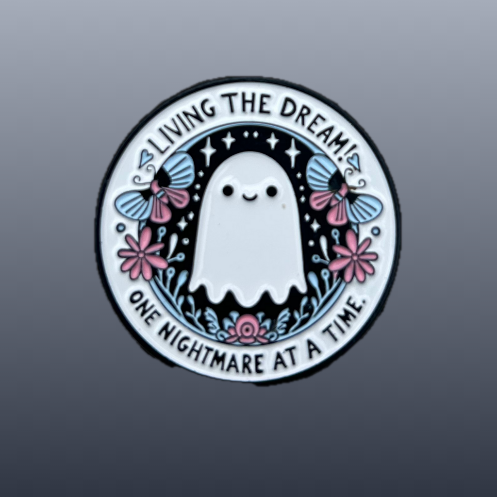 Living the Dream enamel needle minder