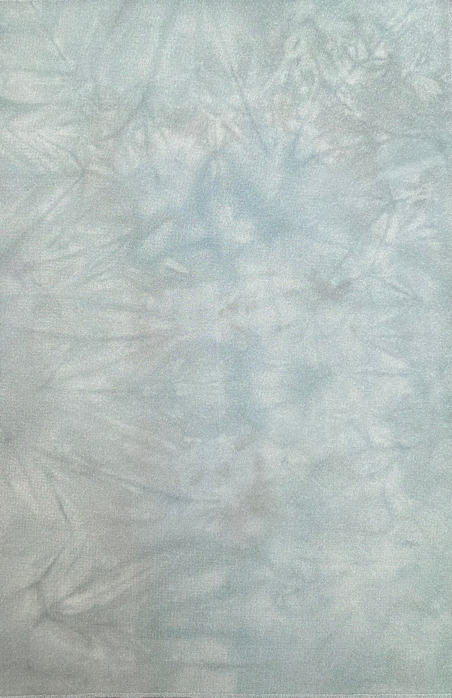 28 count opalescent evenweave 18” x 27”