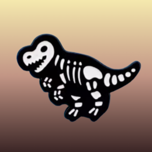 Tyrannosaurus Rex Dinosaur Bones enamel needle minder