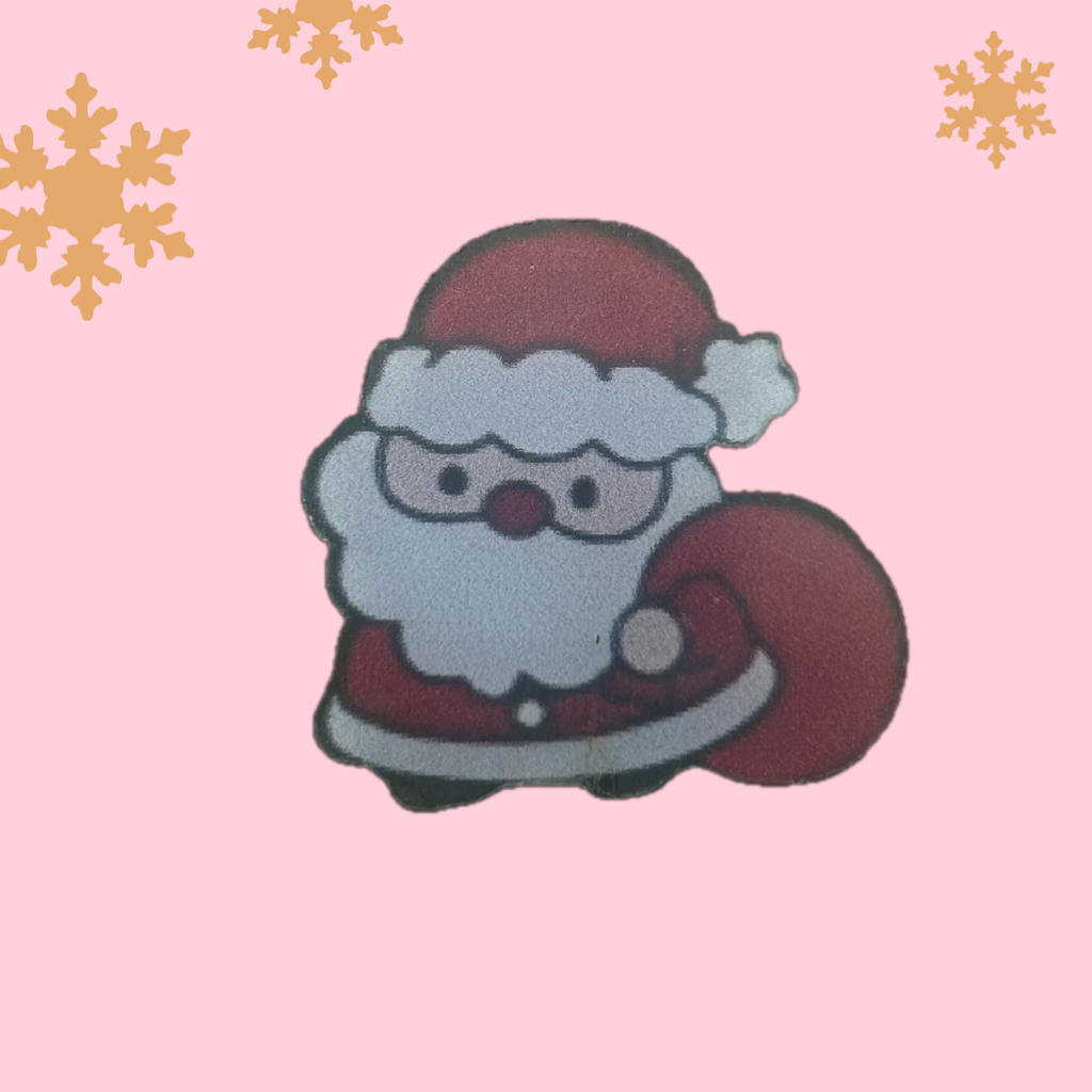 Father Christmas acrylic needle minder