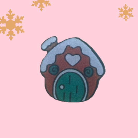 Gingerbread House acrylic needle minder
