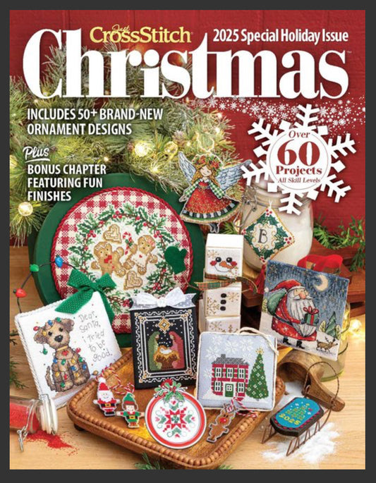 PRE ORDER Just CrossStitch Christmas 2025 magazine