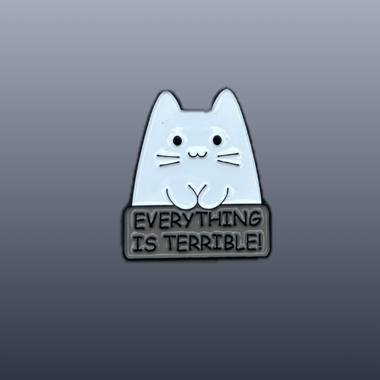 Everything is Terrible enamel needle minder
