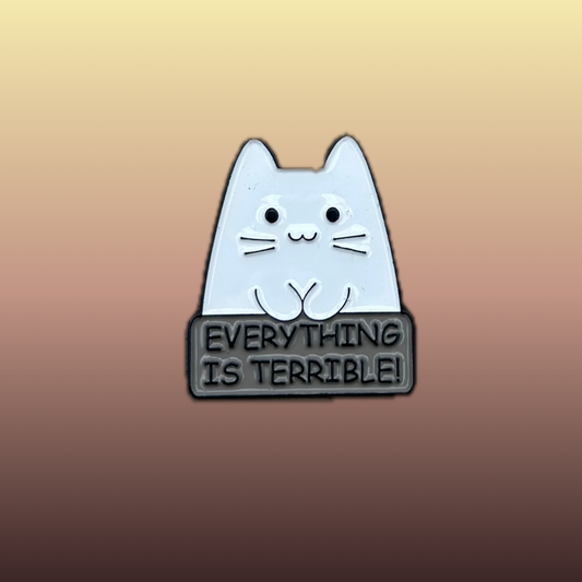 Everything is Terrible enamel needle minder