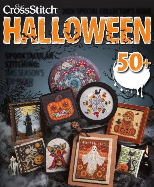PRE ORDER (Deposit Only) Just CrossStitch Halloween 2026 magazine
