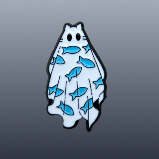 Fish Ghost enamel needle minder