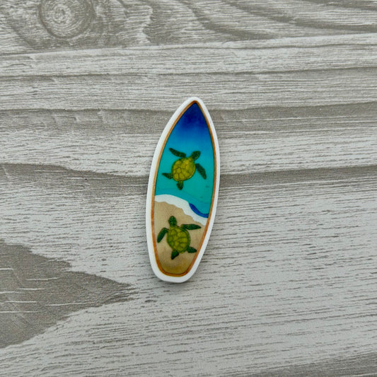 Surfboard acrylic needle minder