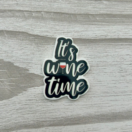Wine Time acrylic needle minder