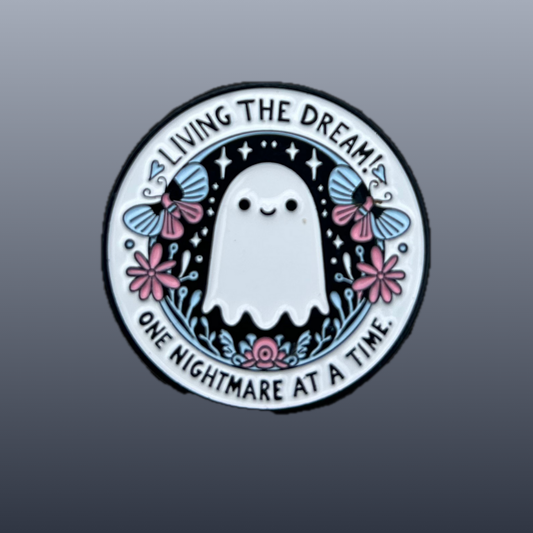 Living the Dream enamel needle minder