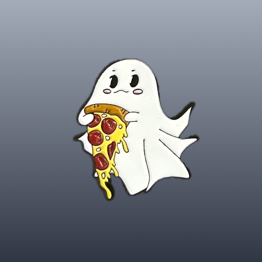 Pizza Ghost enamel needle minder