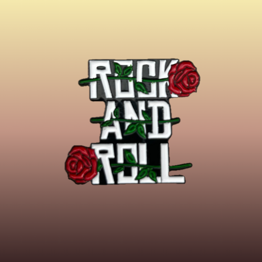 Rock and Roll enamel needle minder