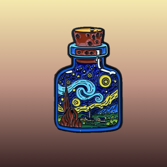 Sky Potion enamel needle minder