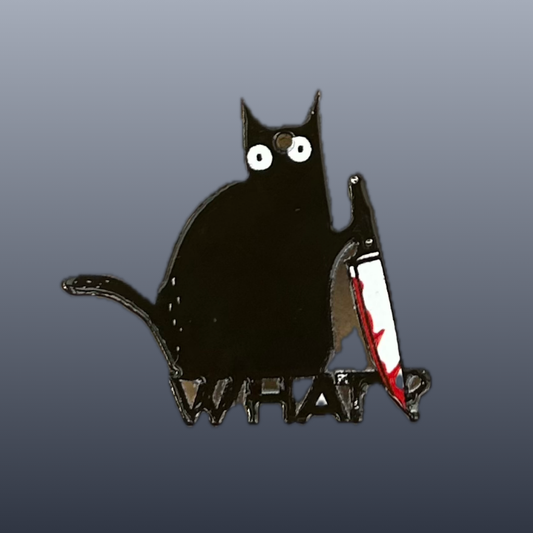 Stabby Kitty acrylic needle minder