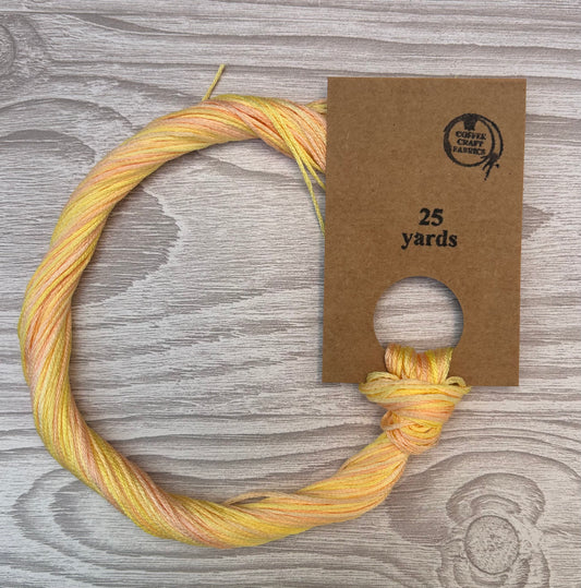 Hand Dyed Embroidery Thread