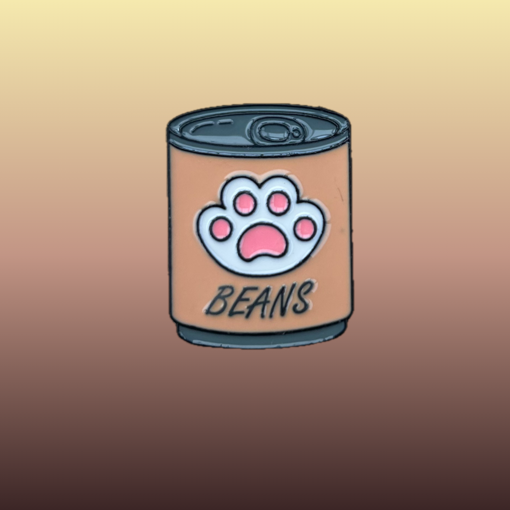 Toe Beans enamel needle minder